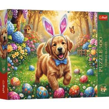 Puzzle Premium Plus Quality Spring Bloom 500 el. Wielkanocny piesek - opakowanie 