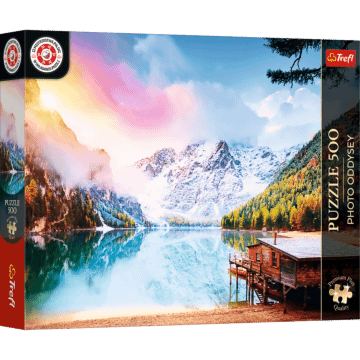 Puzzle 500 el. Premium Plus Quality, Mistrzostwa Polski, Park Przyrody Fanes-Sennes-Prags, Włochy - opakowanie 