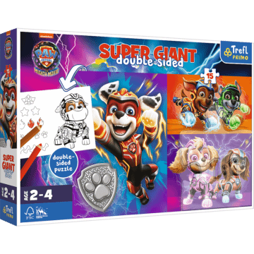 Puzzle Super Giant Wspaniała drużyna Trefl - opakowanie