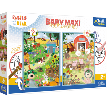 Poznaj Bobaski, puzzle dla dzieci, zdjęcie 1