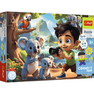 Puzzle Connect Squad 70 el. Connect Luck - opakowanie 