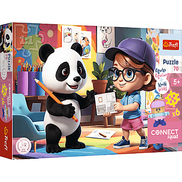 Puzzle Connect Squad 70 el. Connect Amy - opakowanie 