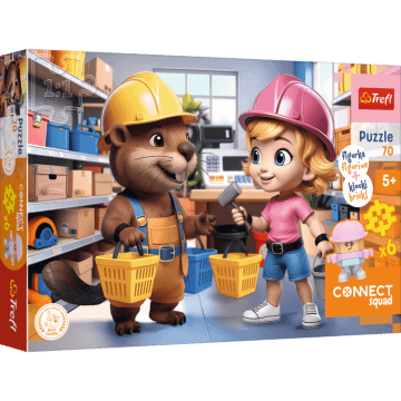 Puzzle Connect Squad 70 el. Connect Ivy - opakowanie 