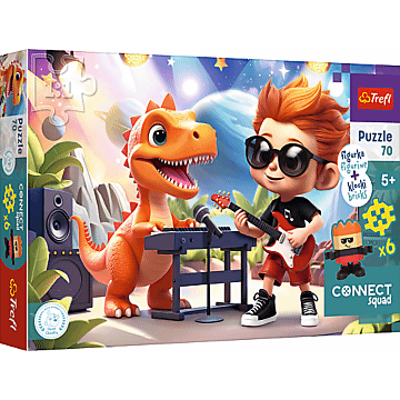 Puzzle Connect Squad 70 el. Connect Joe - opakowanie 