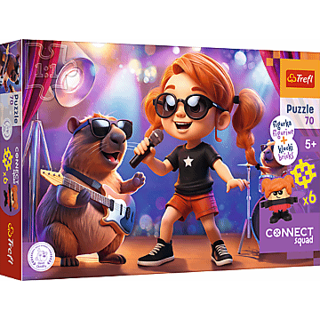 Puzzle Connect Squad 70 el. Connect Sue - opakowanie