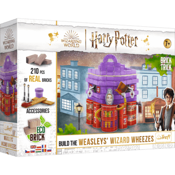 Klocki ceramiczne Brick Trick Harry Potter - Weasley & Weasley Shop - opakowanie