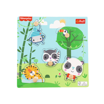 Puzzle mini Fisher Price Jungle - zdjęcie 1