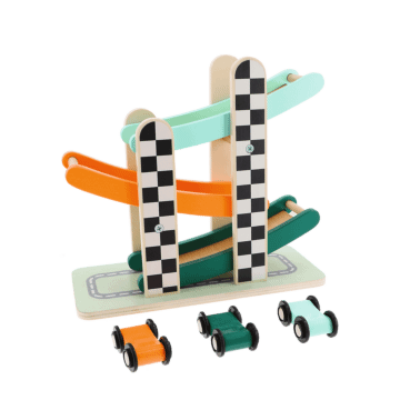 Racing cars tower - przód produktu i samochodziki