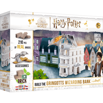 Klocki ceramiczne Brick Trick Harry Potter - Gringotts Wizarding Bank - opakowanie