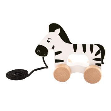 Zabawka do ciągnięcia Zena the Zebra od Trefl