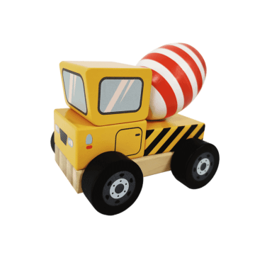 Concrete mixer - zabawka drewniana Trefl - zdjęcie 1