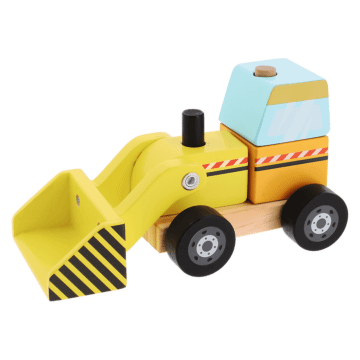 Excavator - zabawka drewniana | Trefl