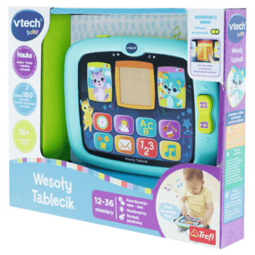 Zabawka interaktywna VTech Wesoły Tablecik - opakowanie 