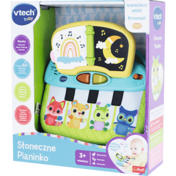 Zabawka interaktywna VTech Słoneczne Pianinko - opakowanie 