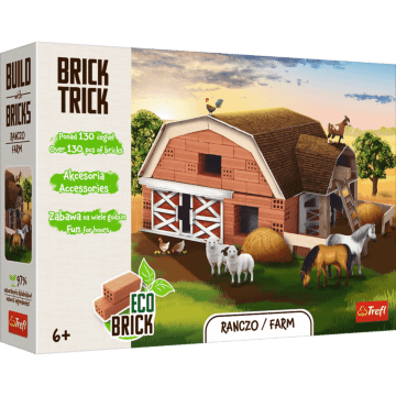 Klocki ceramiczne Brick Trick - Ranczo / Farm - opakowanie