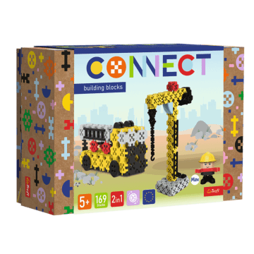 Zestaw klocków Connect 2w1: Żuraw / Dźwig HDS - produkt