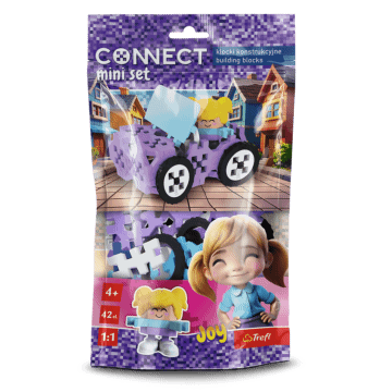 Zestaw klocków Connect Mini set - Mini samochód - opakowanie 