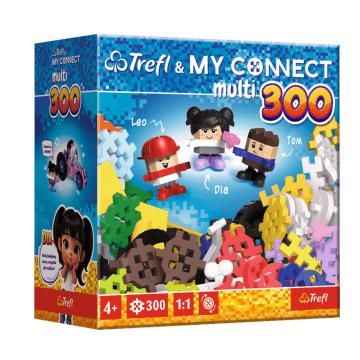 Zestaw Klocków Trefl & MY CONNECT Multi 300 - opakowanie 