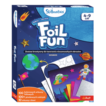 Zestaw kreatywny Skillmatics, Foil Fun, Kosmos - opakowanie