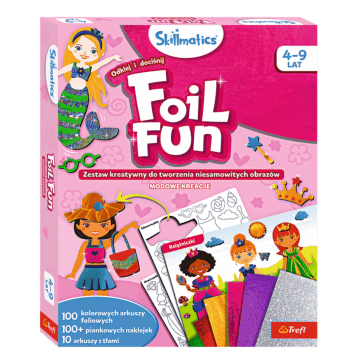 Zestaw kreatywny Skillmatics, Foil Fun, Modowe Kreacje - opakowanie