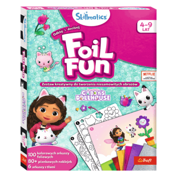 Zestaw kreatywny Skillmatics, Foil Fun, Gabby's Dollhouse