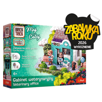 Klocki ceramiczne Brick Trick My City  - Gabinet weterynaryjny