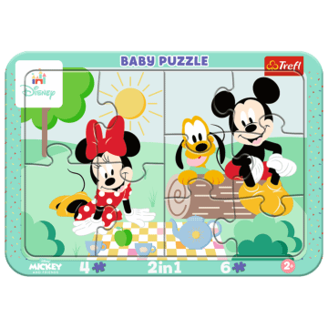 Puzzle ramkowe Baby Disney, Dziecięca radość