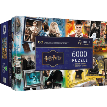 Puzzle Prime 6000 el. Harry Potter Hogwarts - opakowanie 
