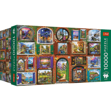 Puzzle Premium Plus Quality 10000 el. Windows of the Seasons - opakowanie 