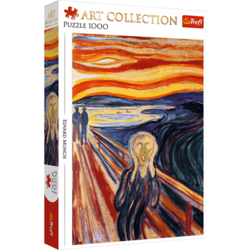Puzzle Art Collection 1000 el. Krzyk - opakowanie