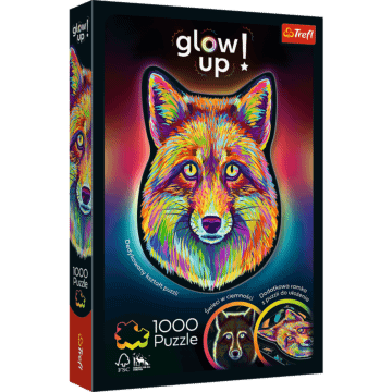 Puzzle 1000 el. Glow up Lisek - opakowanie 