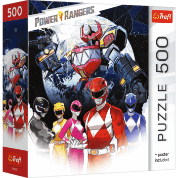 Puzzle Power Rangers 500 el. Power Rangers Team - produkt