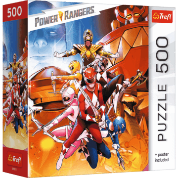 Puzzle Power Rangers 500 el. Undefeated Power Rangers - produkt