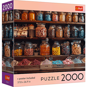 Puzzle 2000 el. USA Collection: Jars of Joy 