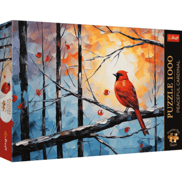 Puzzle Premium Plus Quality 1000 el. Peaceful Cardinal  - opakowanie