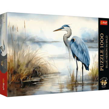 Puzzle Premium Plus Quality 1000 el. Blue Heron in the Wild