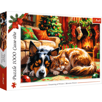 Puzzle 1000 el. XMAS Dreaming of Winter - opakowanie 