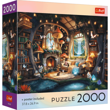 Puzzle 2000 el. USA Collection: Fairy Tale Cottage - opakowanie