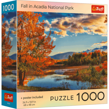Puzzle 1000 el. USA Collection: Fall in Acadia National Park - opakowanie 