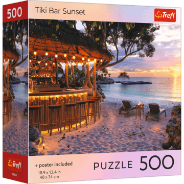 Puzzle 500 el. USA Collection: Tiki Bar Sunset - opakowanie 