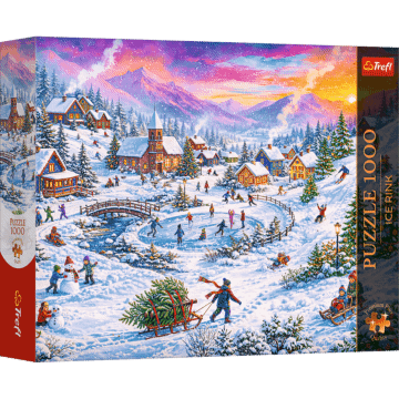 Puzzle Premium Plus Quality 1000 el. Lodowisko - opakowanie 