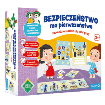 Puzzle bezpieczeństwo - opakowanie