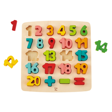 Puzzle Stojące Liczby