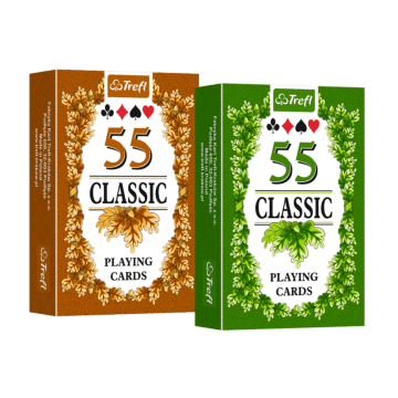 Karty standardowe 55 listków Classic - opakowanie