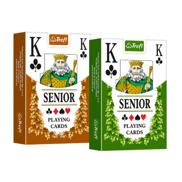 Karty standardowe 55 listków Classic Senior - opakowanie
