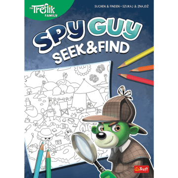 Książka aktywizująca Spy Guy, szukaj i znajdź