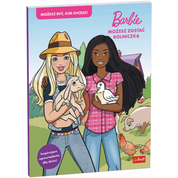 Książka Barbie,  Możesz zostać rolniczką - okładka