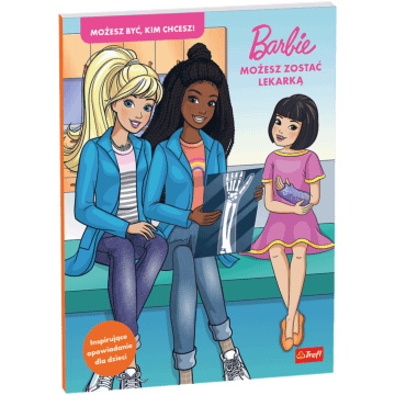 Książka Barbie, Możesz zostać lekarką - przód okładki