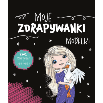 Moje zdrapywanki Modelki - książka aktywizująca - przód produktu