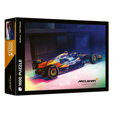 Puzzle Formuła 1, 1000 el. soft touch, McLaren, Chrome Liver